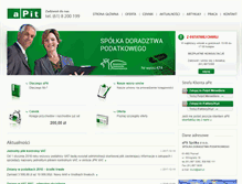 Tablet Screenshot of klient.apit.pl