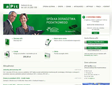 Tablet Screenshot of apit.pl
